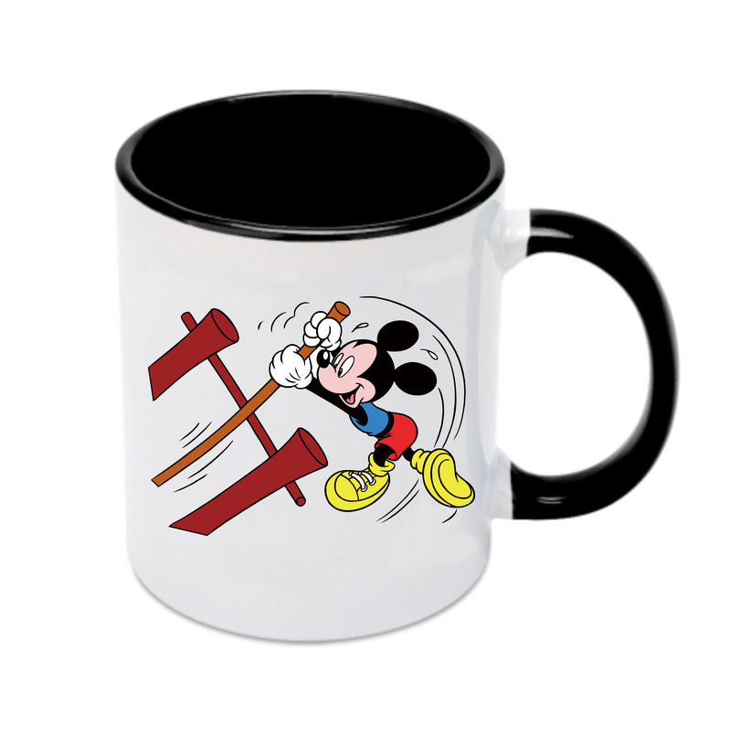 （画像用） ミッキーマウス Mickey Mouse カラーマグカップ