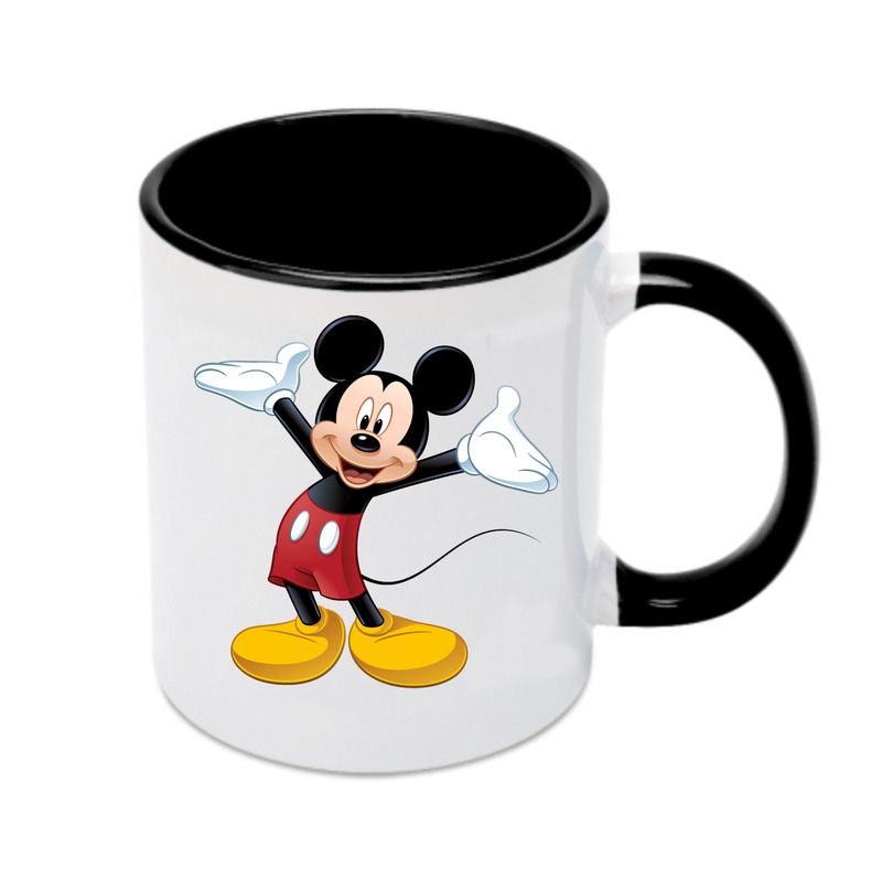 （画像用） ミッキーマウス Mickey Mouse カラーマグカップ