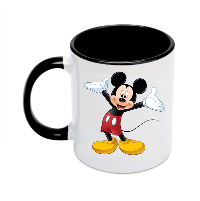 （画像用） ミッキーマウス Mickey Mouse カラーマグカップ