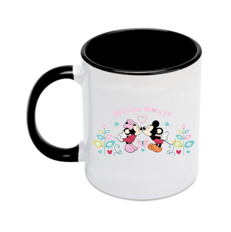 （画像用） ミッキーマウス Mickey Mouse カラーマグカップ