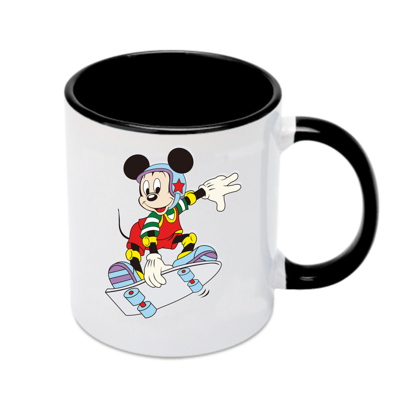 （画像用） ミッキーマウス Mickey Mouse カラーマグカップ