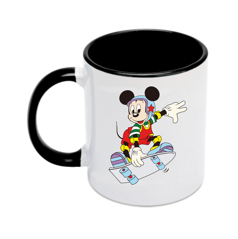 （画像用） ミッキーマウス Mickey Mouse カラーマグカップ
