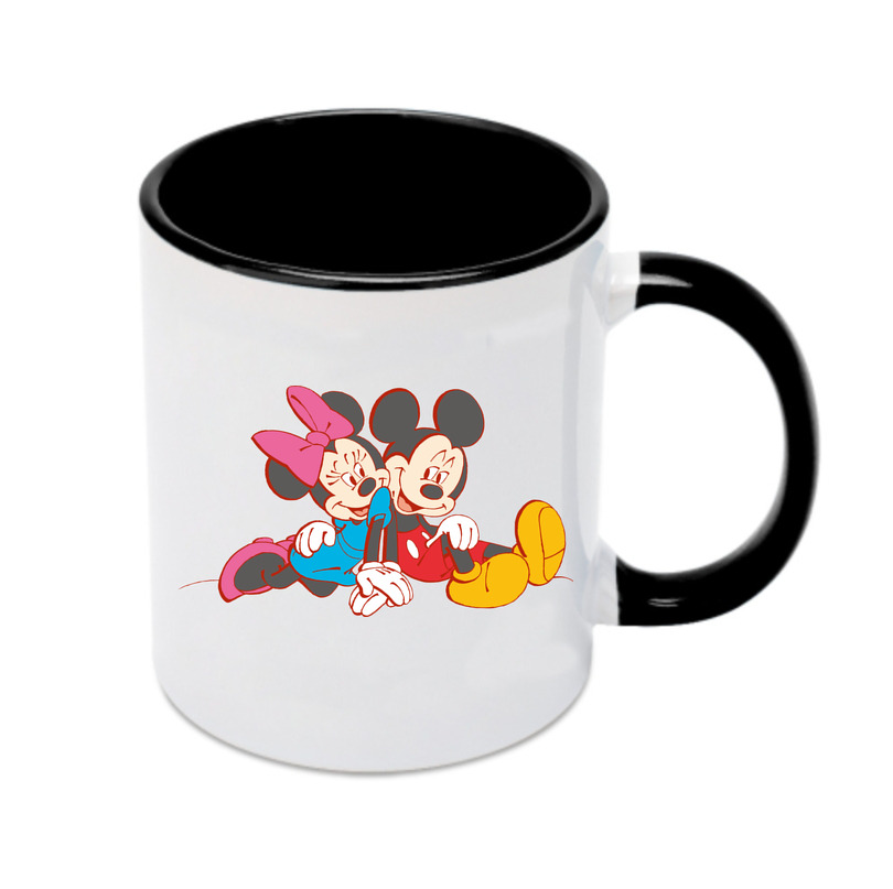 （画像用） ミッキーマウス Mickey Mouse カラーマグカップ