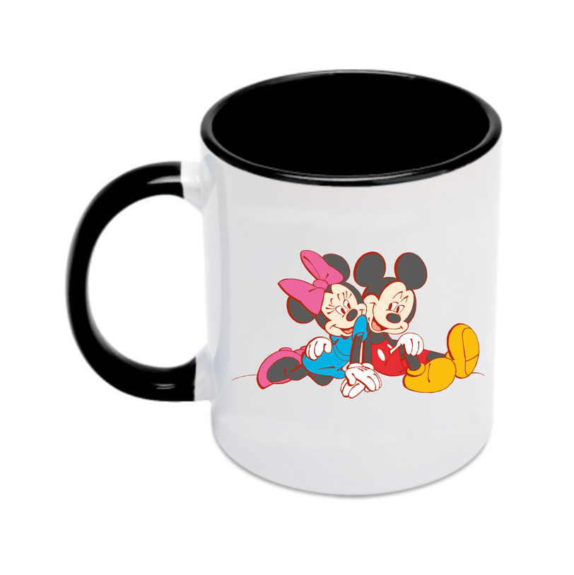 （画像用） ミッキーマウス Mickey Mouse カラーマグカップ