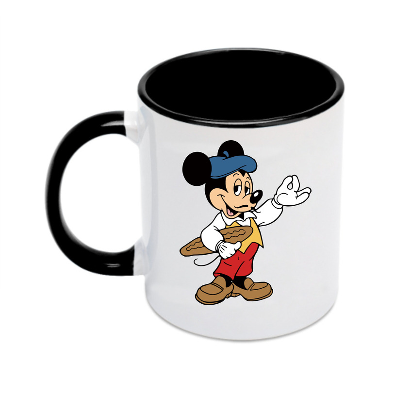 （画像用） ミッキーマウス Mickey Mouse カラーマグカップ