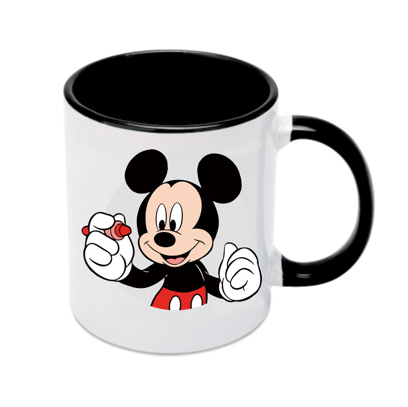 （画像用） ミッキーマウス Mickey Mouse カラーマグカップ