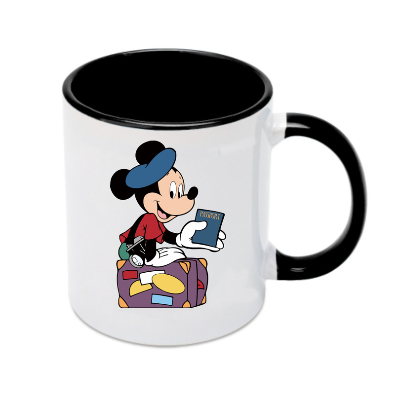 （画像用） ミッキーマウス Mickey Mouse カラーマグカップ
