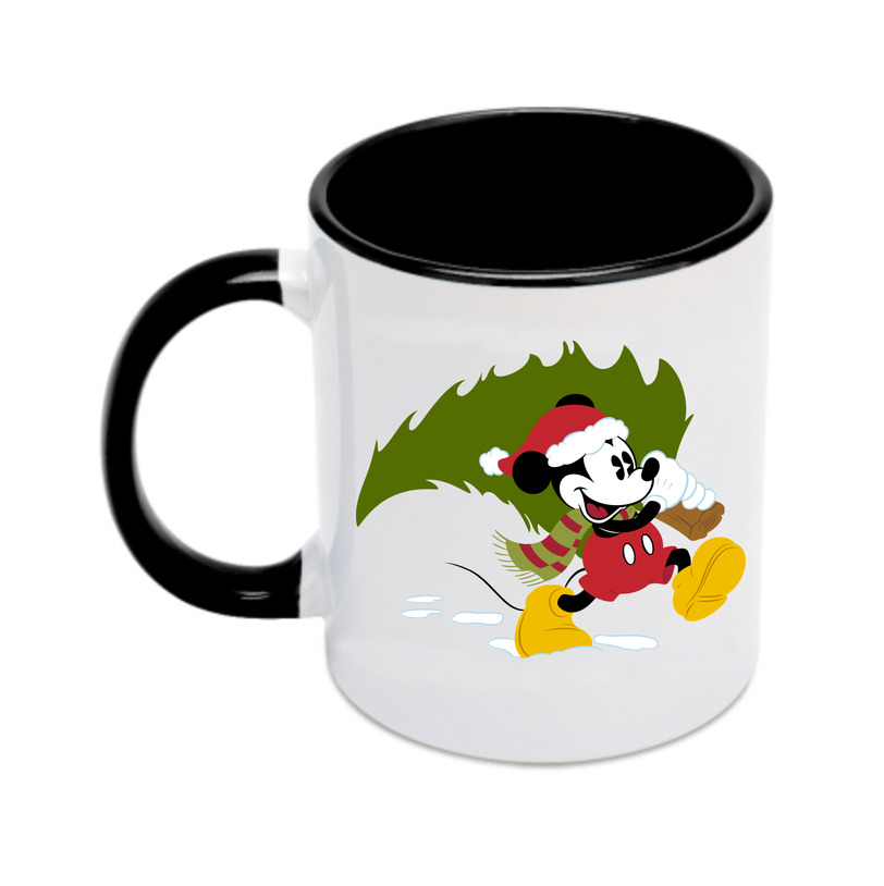 （画像用） ミッキーマウス Mickey Mouse カラーマグカップ