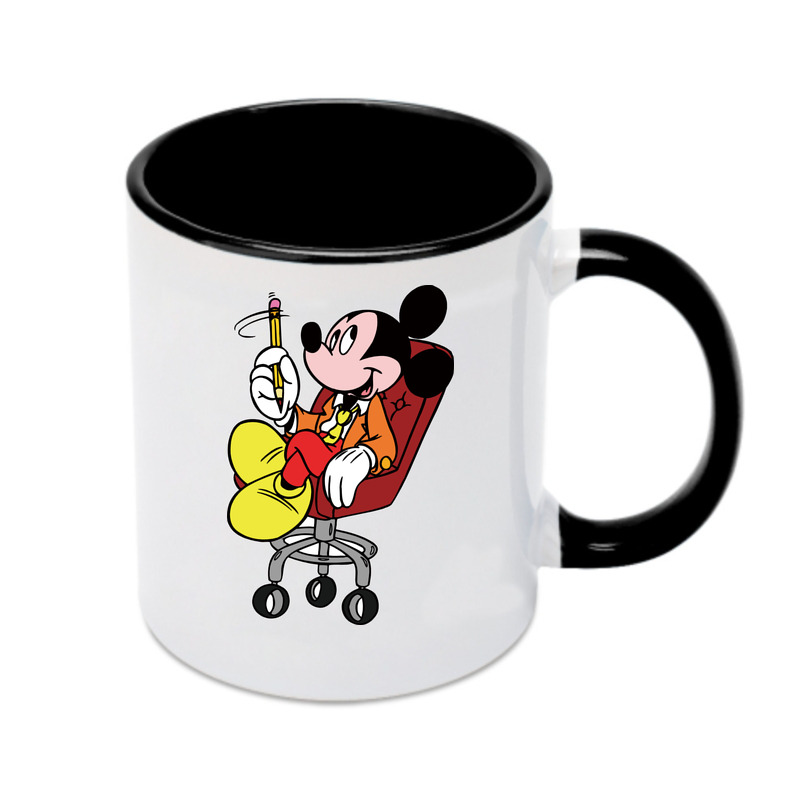 （画像用） ミッキーマウス Mickey Mouse カラーマグカップ