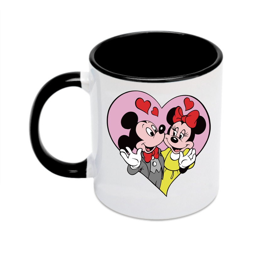 （画像用） ミッキーマウス Mickey Mouse カラーマグカップ