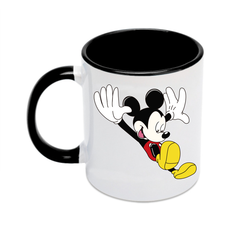 （画像用） ミッキーマウス Mickey Mouse カラーマグカップ