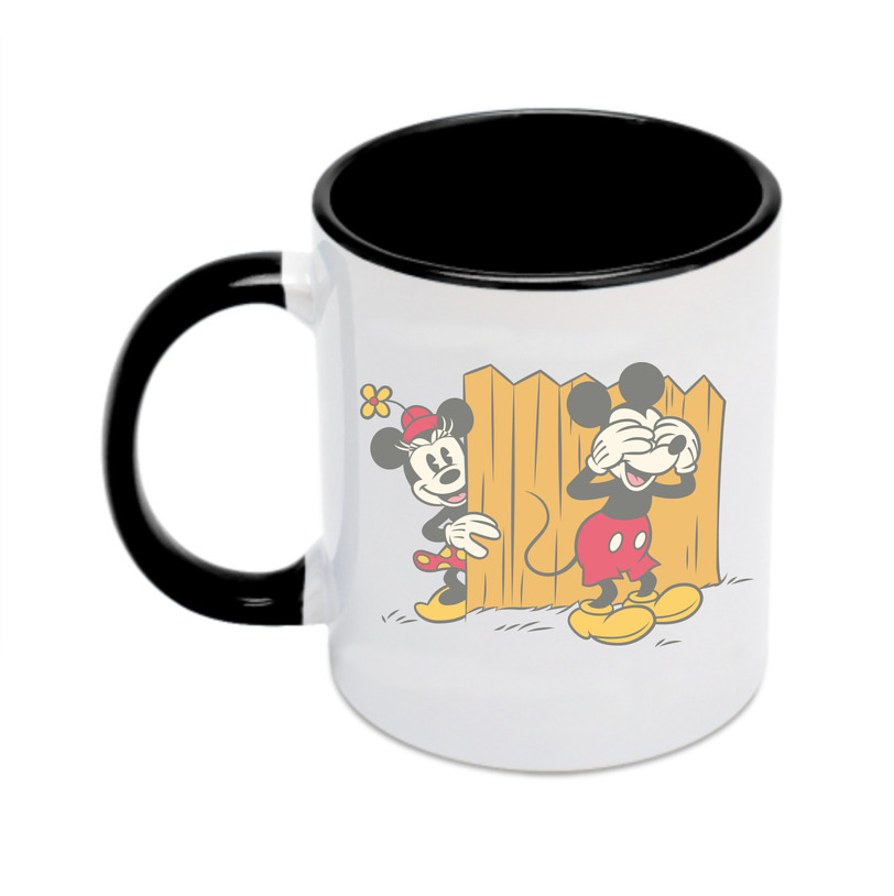 （画像用） ミッキーマウス Mickey Mouse カラーマグカップ