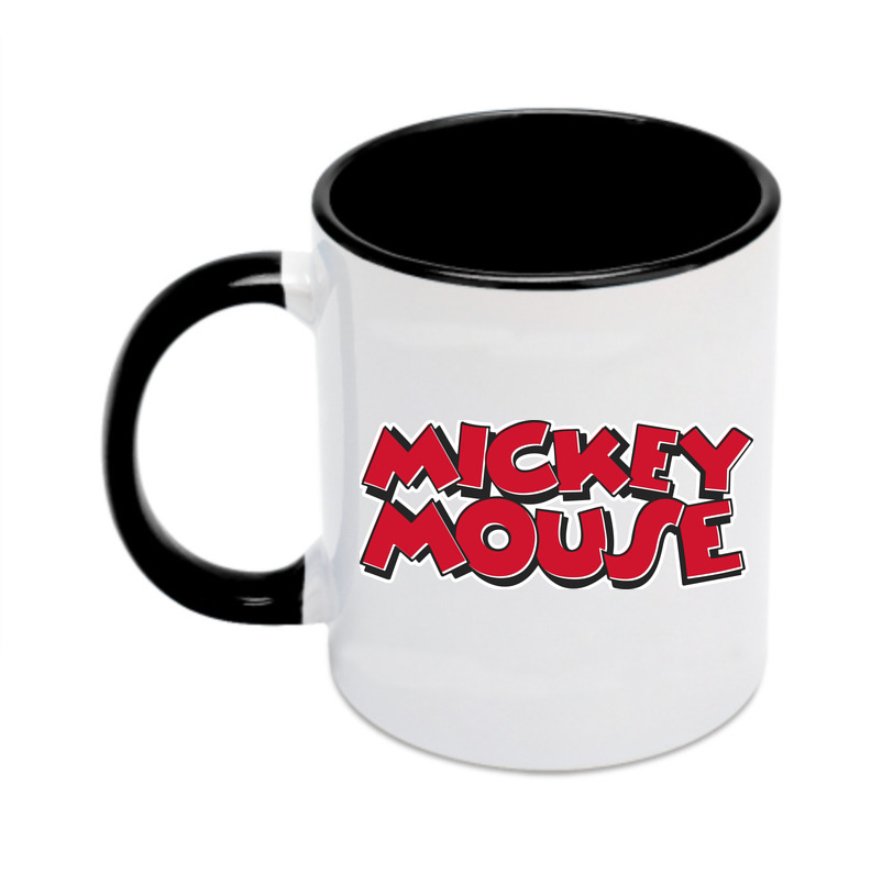 （画像用） ミッキーマウス Mickey Mouse カラーマグカップ
