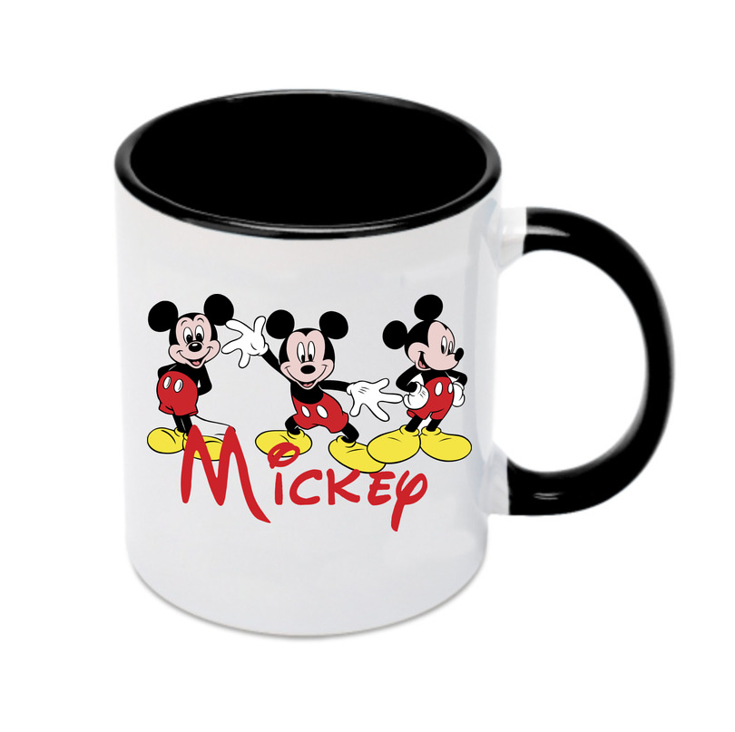 （画像用） ミッキーマウス Mickey Mouse カラーマグカップ