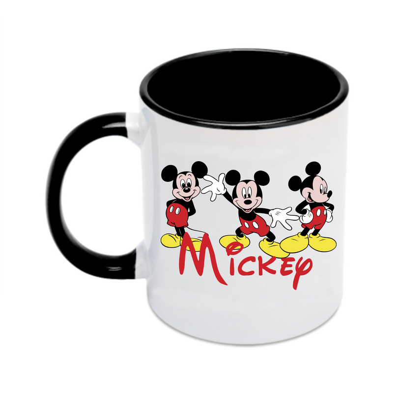 （画像用） ミッキーマウス Mickey Mouse カラーマグカップ