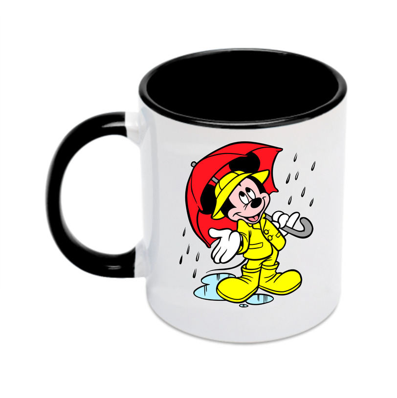 （画像用） ミッキーマウス Mickey Mouse カラーマグカップ