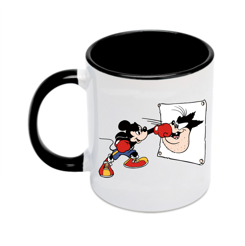 （画像用） ミッキーマウス Mickey Mouse カラーマグカップ
