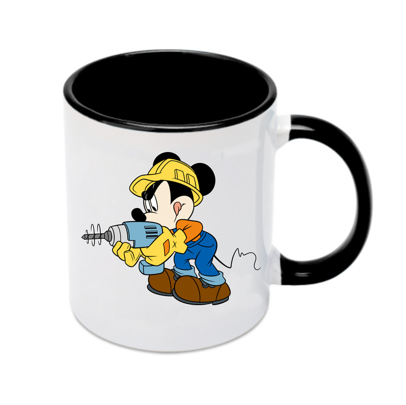 （画像用） ミッキーマウス Mickey Mouse カラーマグカップ