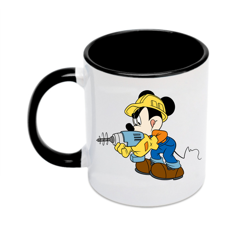（画像用） ミッキーマウス Mickey Mouse カラーマグカップ