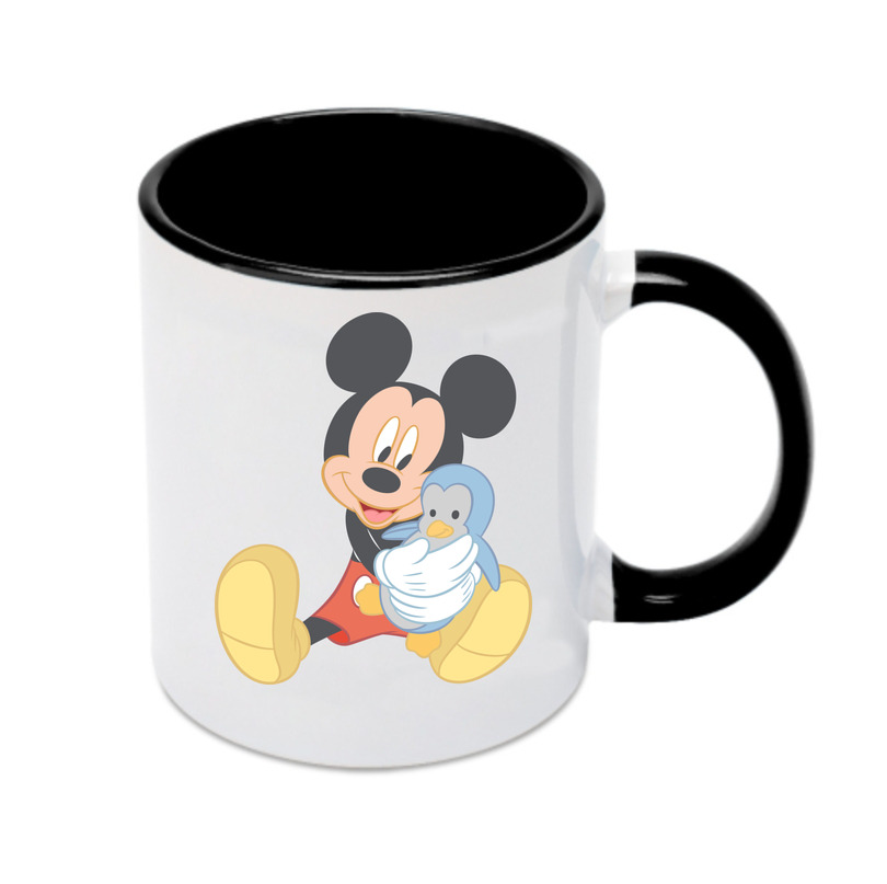 （画像用） ミッキーマウス Mickey Mouse カラーマグカップ