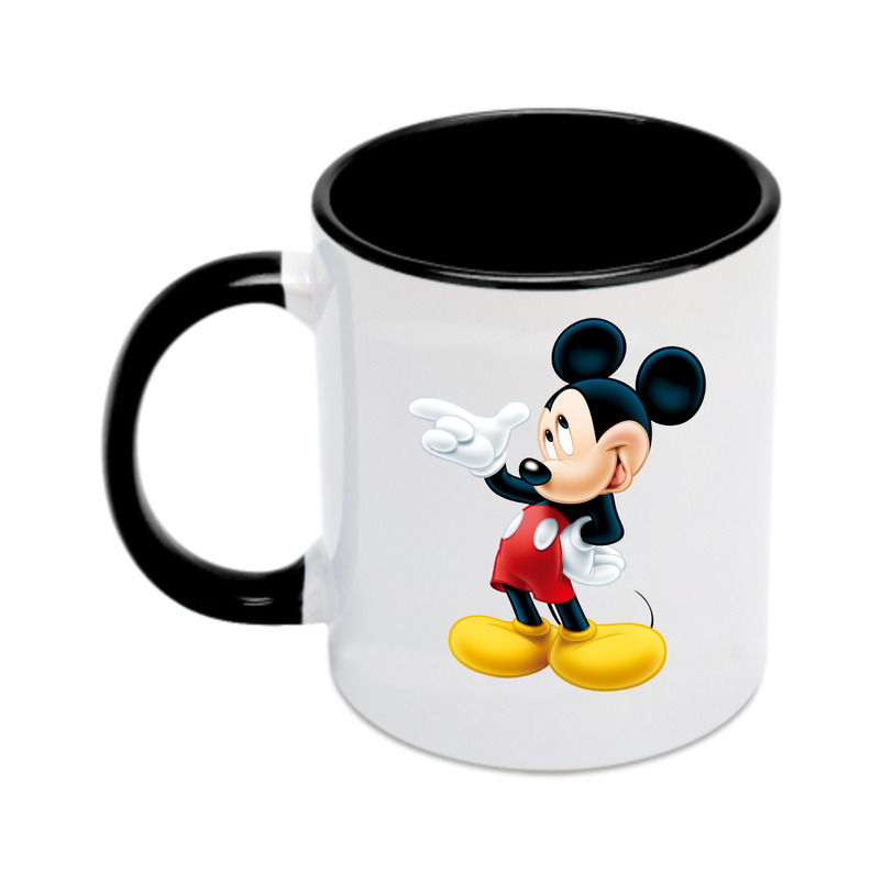 （画像用） ミッキーマウス Mickey Mouse カラーマグカップ
