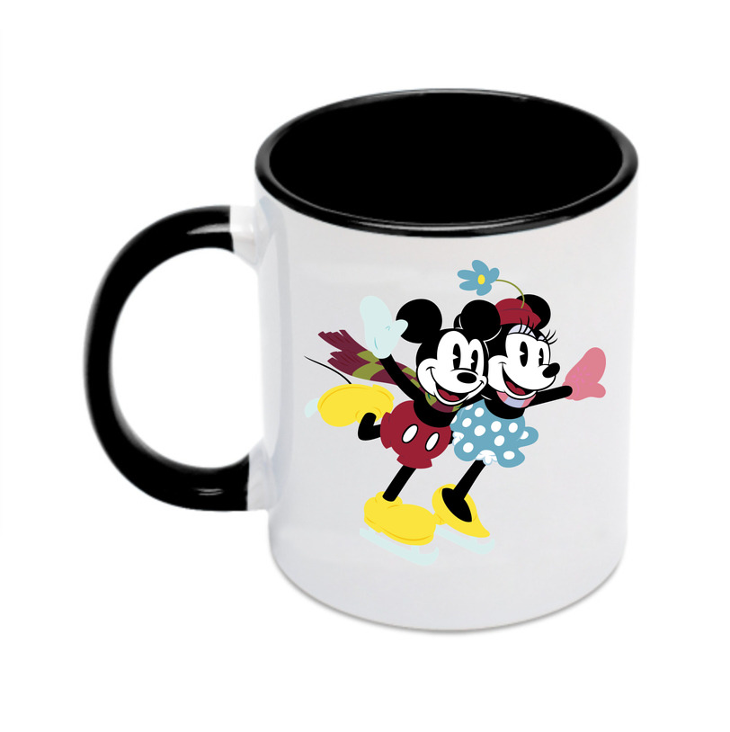 （画像用） ミッキーマウス Mickey Mouse カラーマグカップ