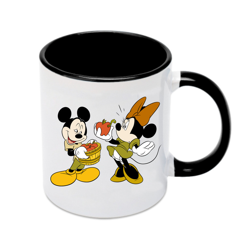 （画像用） ミッキーマウス Mickey Mouse カラーマグカップ