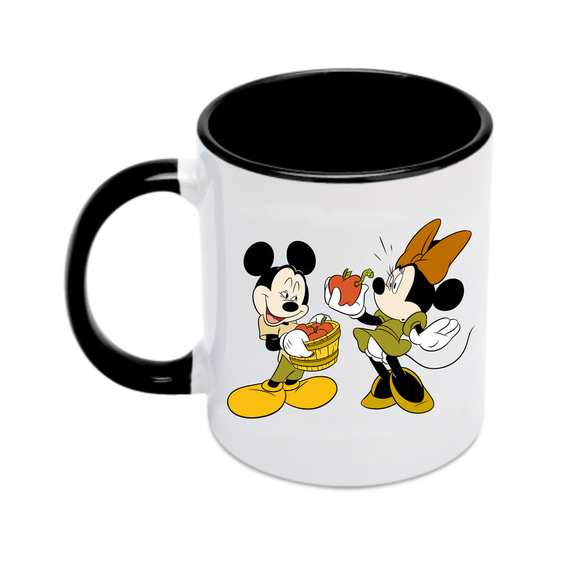 （画像用） ミッキーマウス Mickey Mouse カラーマグカップ