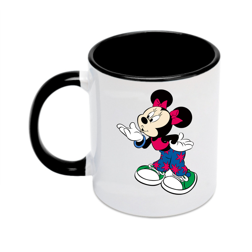 （画像用） ミッキーマウス Mickey Mouse カラーマグカップ