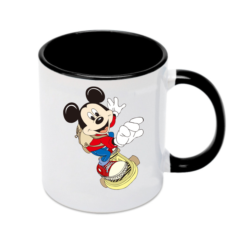（画像用） ミッキーマウス Mickey Mouse カラーマグカップ