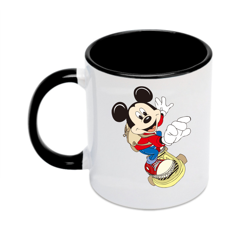 （画像用） ミッキーマウス Mickey Mouse カラーマグカップ