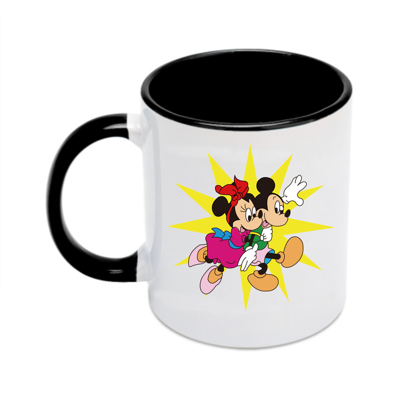 （画像用） ミッキーマウス Mickey Mouse カラーマグカップ