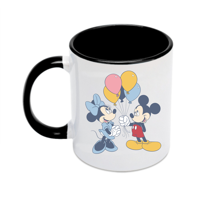 （画像用） ミッキーマウス Mickey Mouse カラーマグカップ