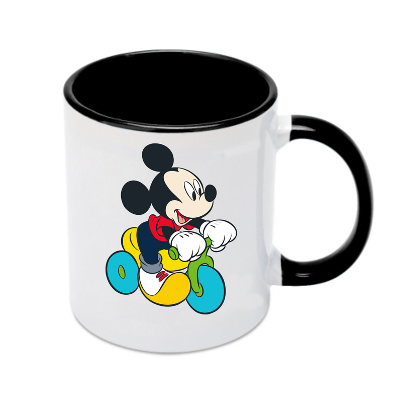 （画像用） ミッキーマウス Mickey Mouse カラーマグカップ