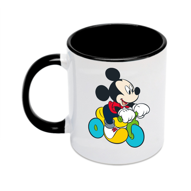 （画像用） ミッキーマウス Mickey Mouse カラーマグカップ