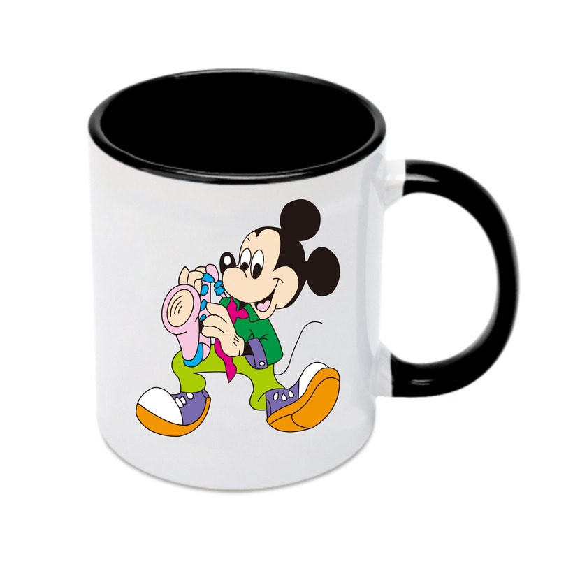 （画像用） ミッキーマウス Mickey Mouse カラーマグカップ