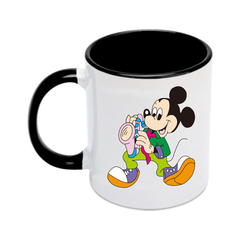 （画像用） ミッキーマウス Mickey Mouse カラーマグカップ