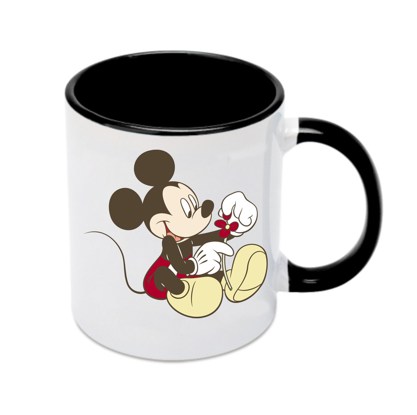 （画像用） ミッキーマウス Mickey Mouse カラーマグカップ