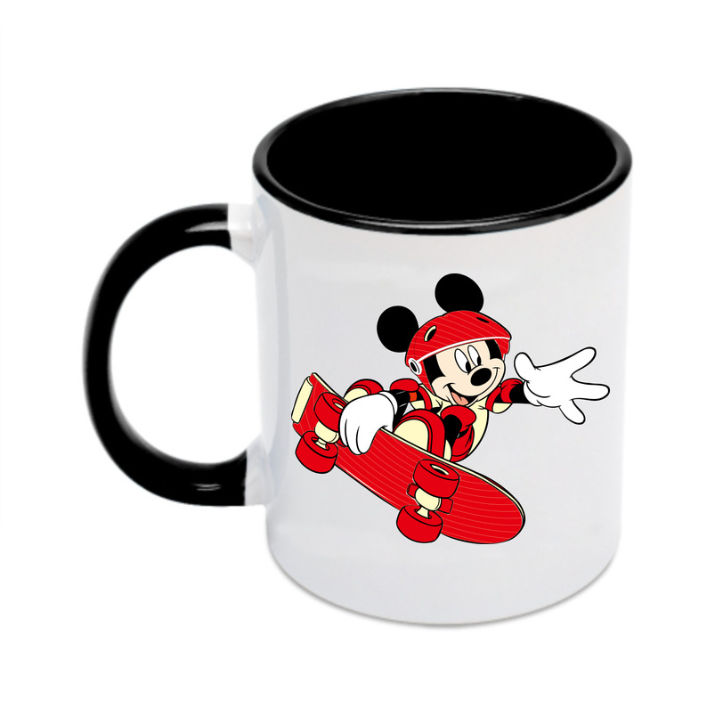 （画像用） ミッキーマウス Mickey Mouse カラーマグカップ