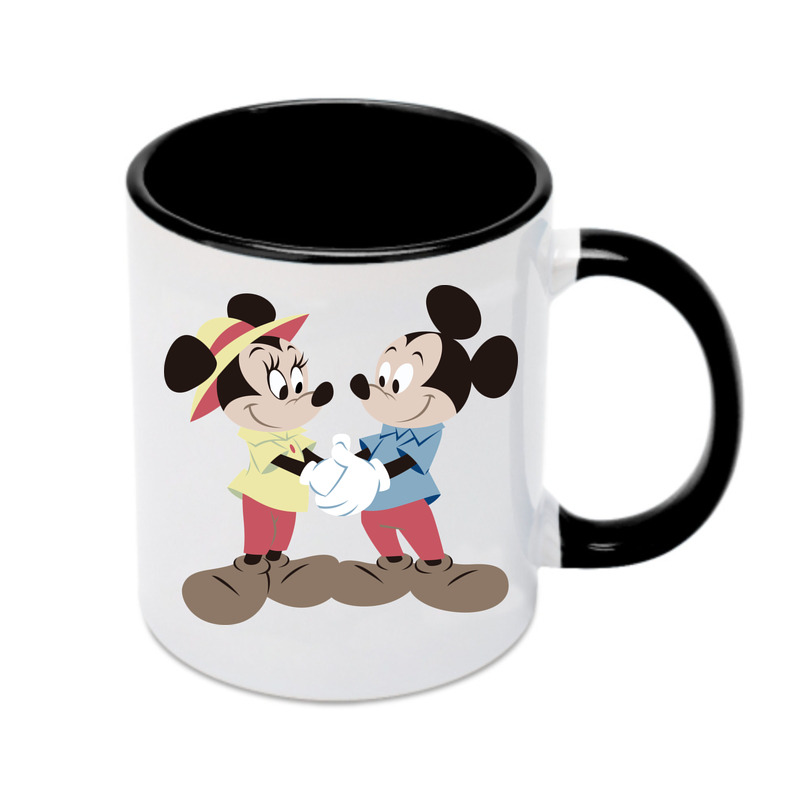（画像用） ミッキーマウス Mickey Mouse カラーマグカップ
