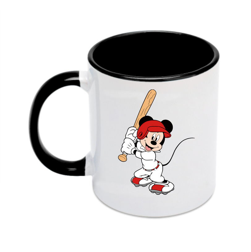（画像用） ミッキーマウス Mickey Mouse カラーマグカップ