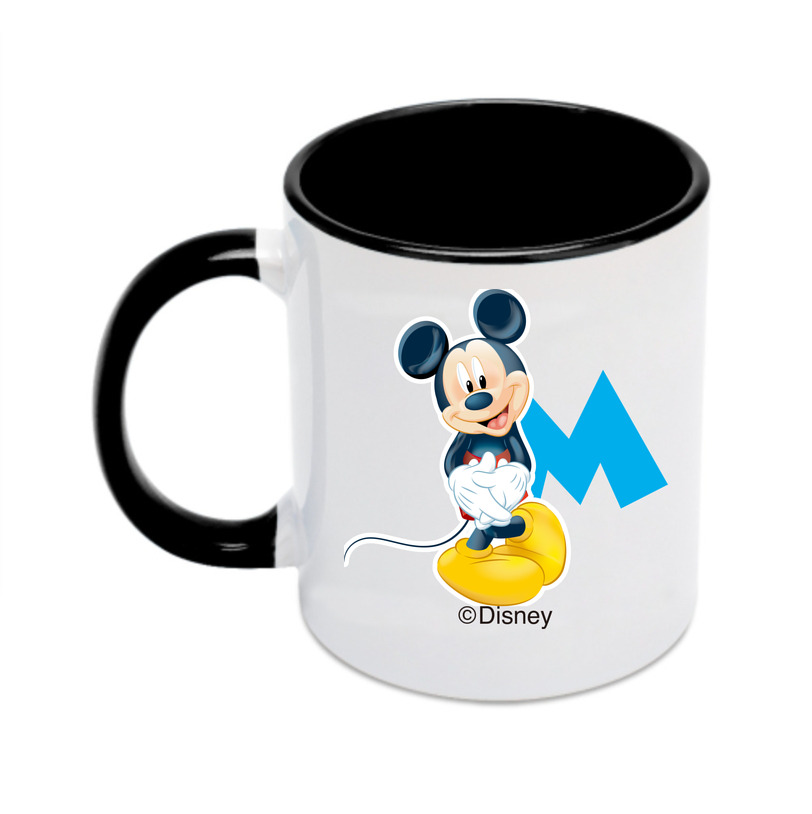 （画像用） ミッキーマウス Mickey Mouse カラーマグカップ