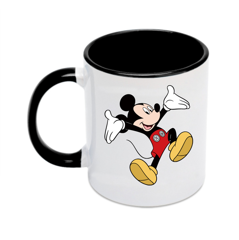 （画像用） ミッキーマウス Mickey Mouse カラーマグカップ