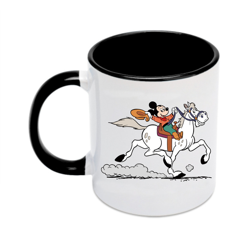 （画像用） ミッキーマウス Mickey Mouse カラーマグカップ