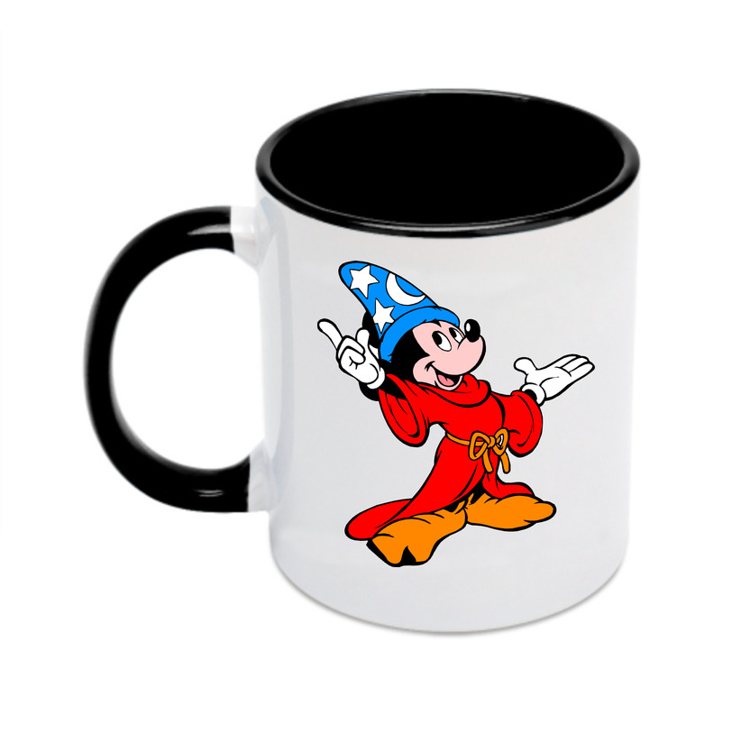 （画像用） ミッキーマウス Mickey Mouse カラーマグカップ