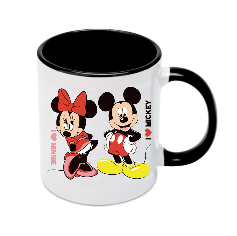 （画像用） ミッキーマウス Mickey Mouse カラーマグカップ