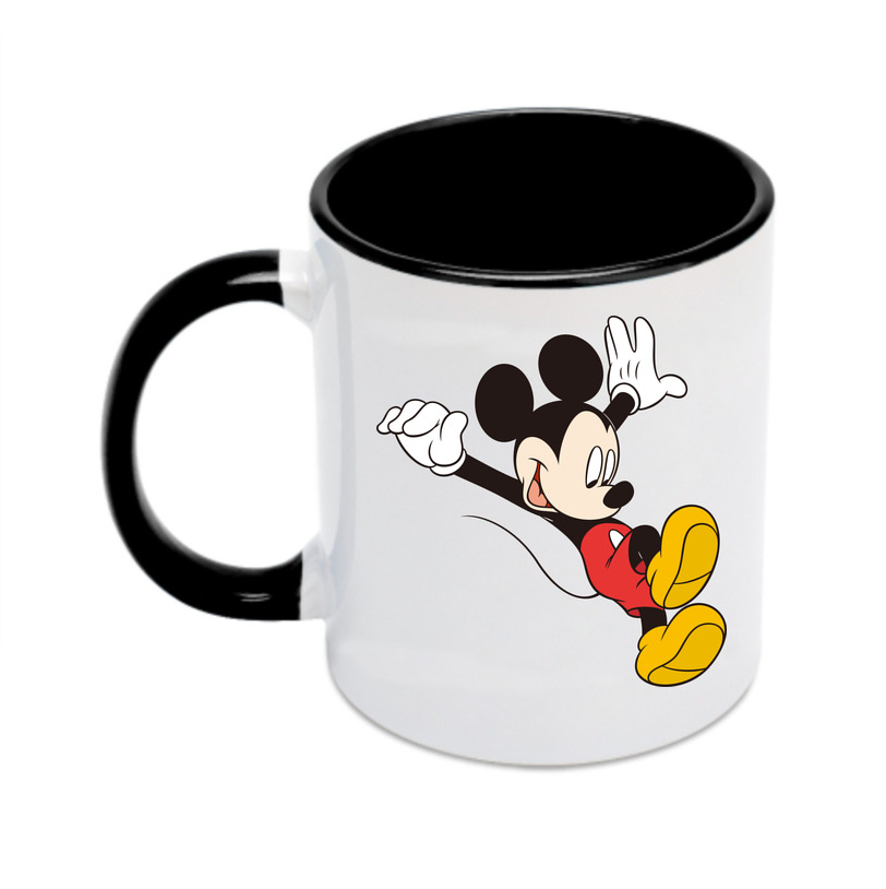 （画像用） ミッキーマウス Mickey Mouse カラーマグカップ