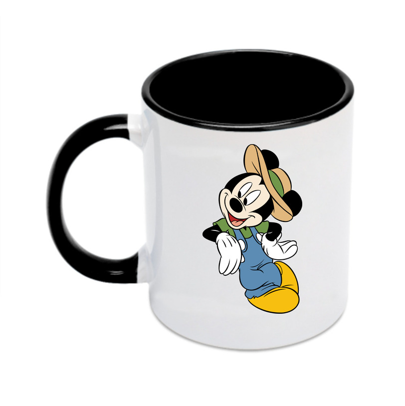 （画像用） ミッキーマウス Mickey Mouse カラーマグカップ