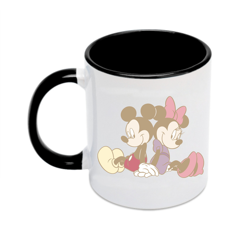 （画像用） ミッキーマウス Mickey Mouse カラーマグカップ