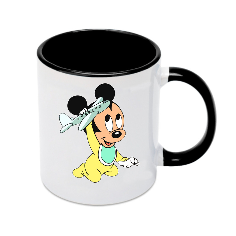 （画像用） ミッキーマウス Mickey Mouse カラーマグカップ